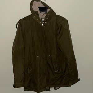Forever 21 green army jacket. Size small